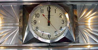 Diner Clock at the Springfield Royal Diner, Springfield, Vermont
