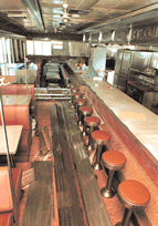 Interior of the Royal Diner on state Route 28 in the Town of Ulster, New York, prior to  it's purchase by The Springfield Diner Corporation