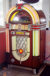 The Wurlitzer Jukebox in the Springfield Royal Diner